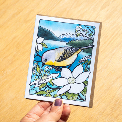 Nashville Warbler Greeting Card
