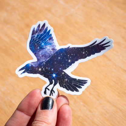 Space Raven Vinyl Sticker