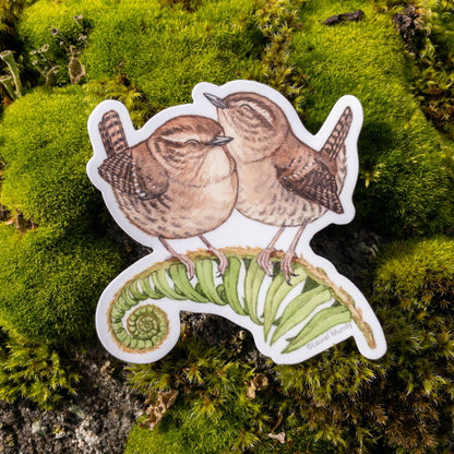 Wren Friends Vinyl Sticker