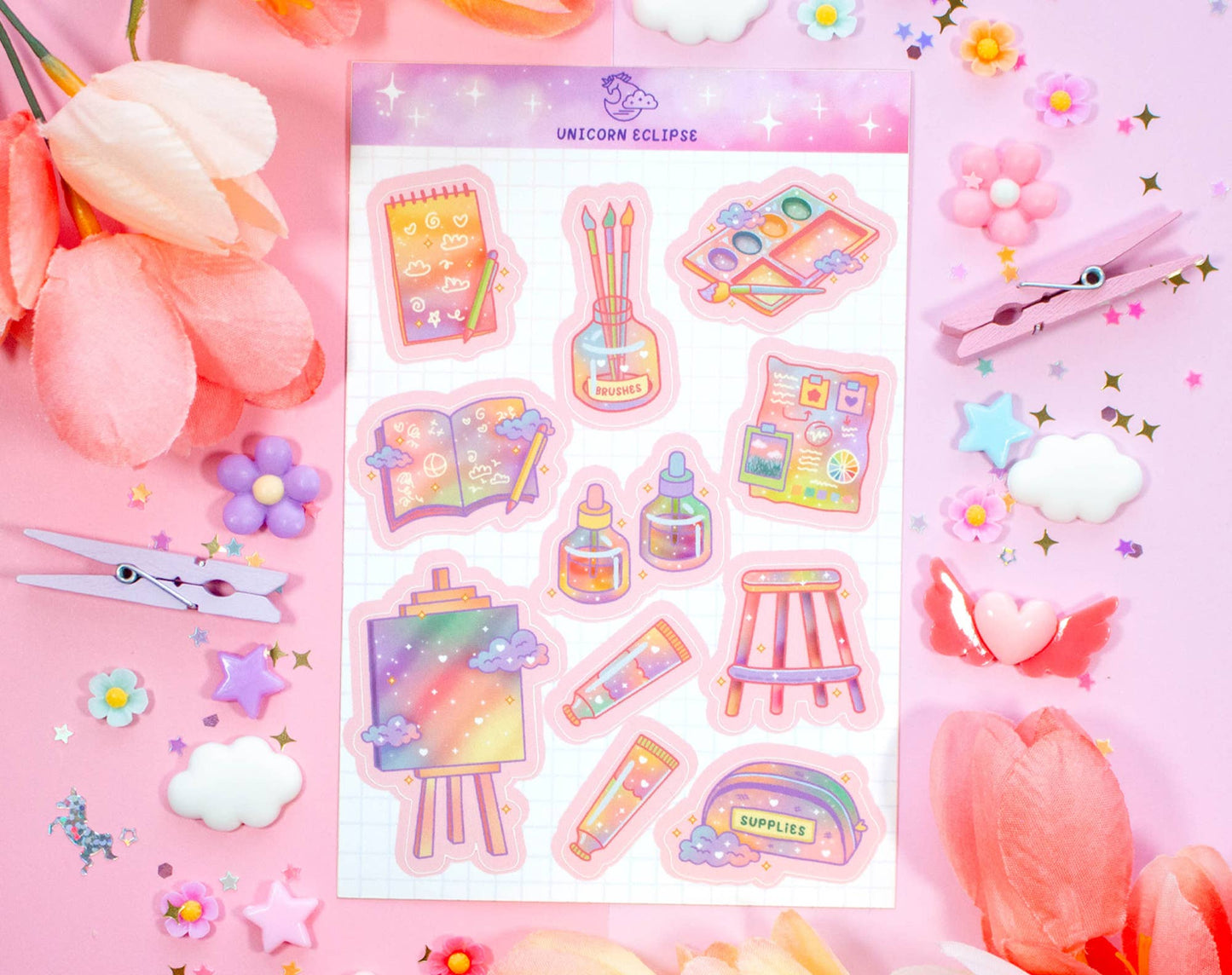 Maker's Palette Sticker Sheet