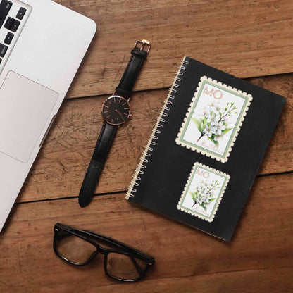 Missouri Hawthorn Stamp-Style Decal