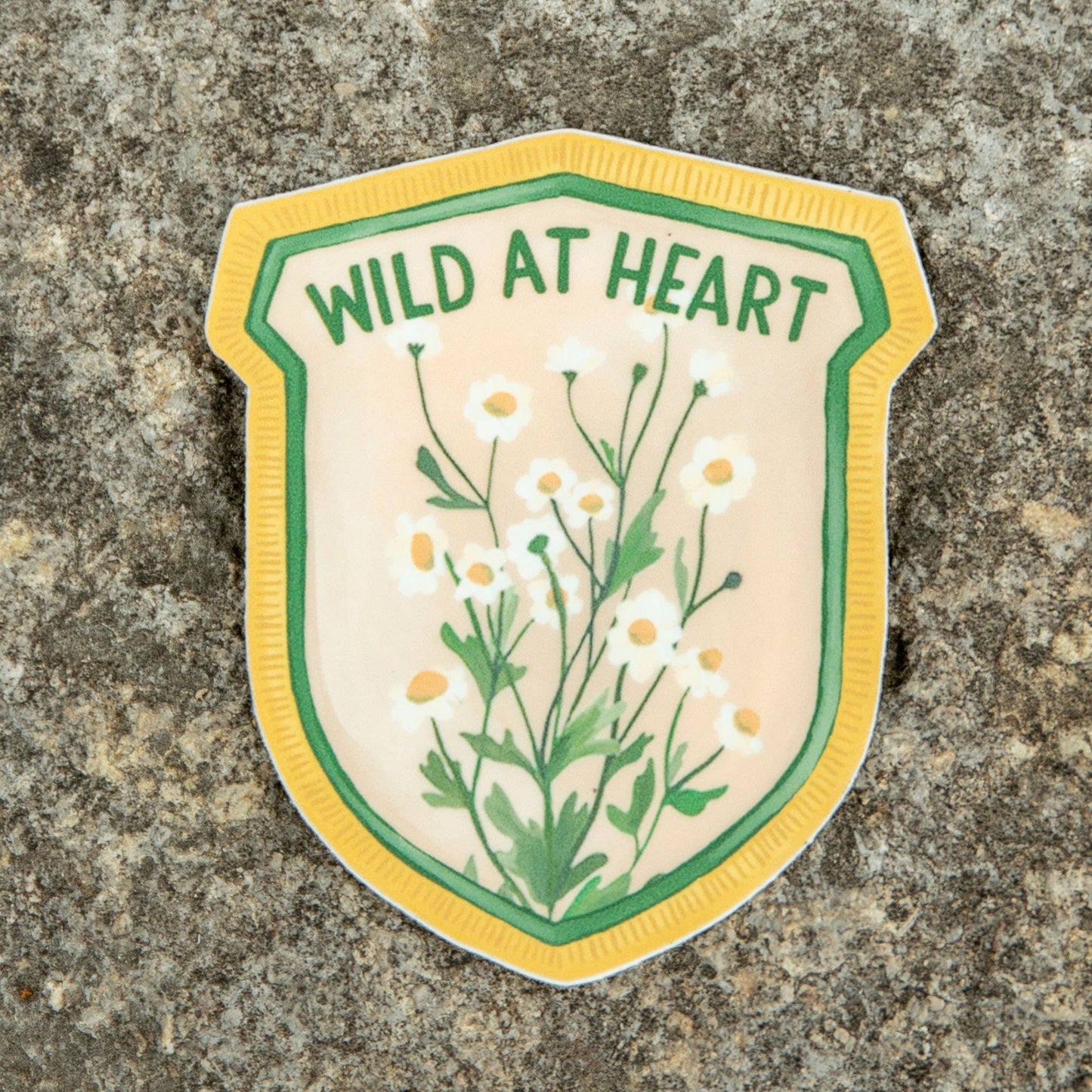 Wild At Heart Wildflower Decal Sticker
