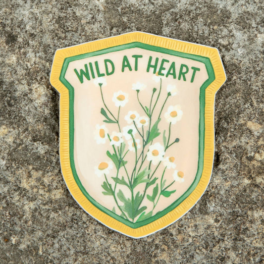 Wild At Heart Wildflower Decal Sticker