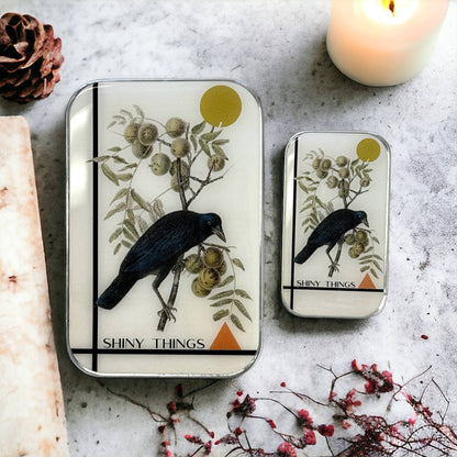 Crow and Shiny Things Tin: Large