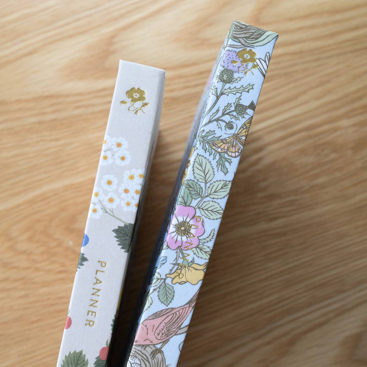 Song Birds Linen-Bound Undated Planner