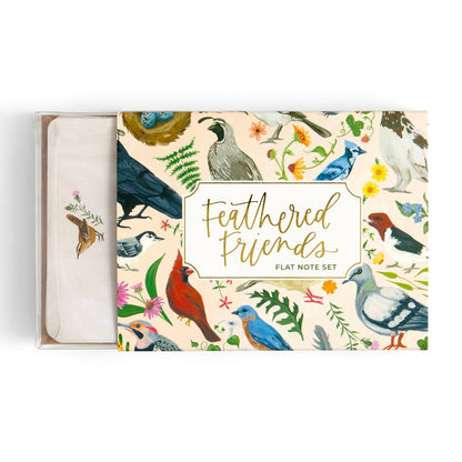 Feathered Friends Birds Flat Note Set 1
