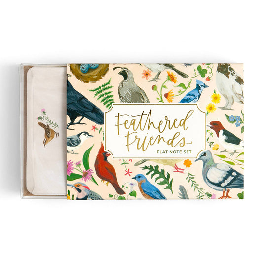 Feathered Friends Birds Flat Note Set 1