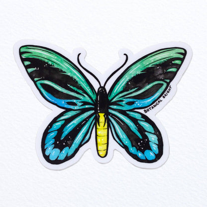 Queen Alexandra's Birdwing Butterfly Vinyl Sticker Decal