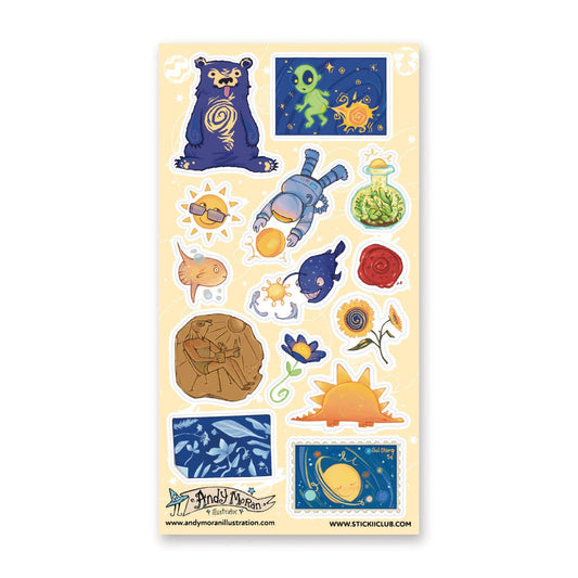 Solar Squad Sticker Sheet