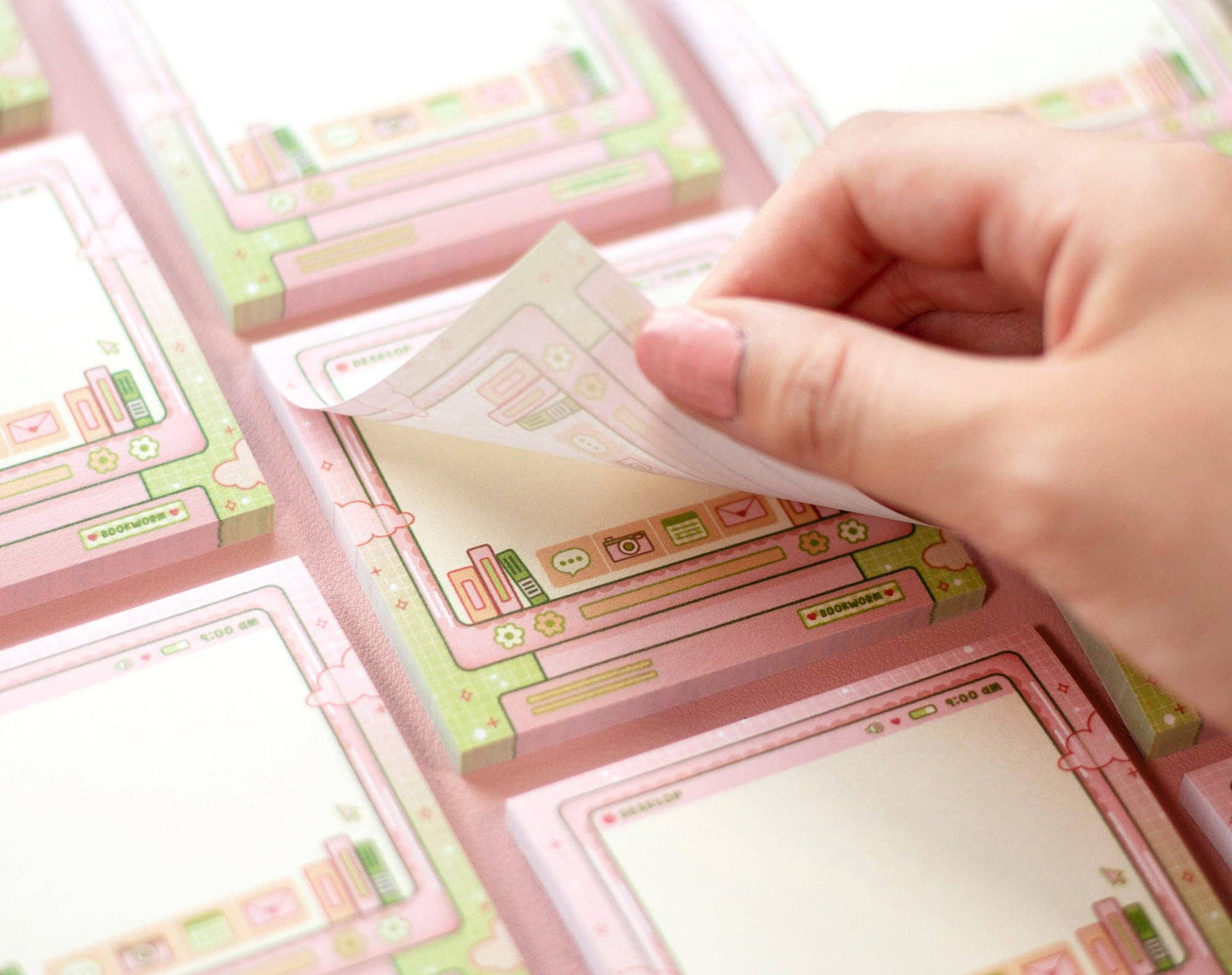 Bookworm Sticky Notes by Unicorn Eclipse