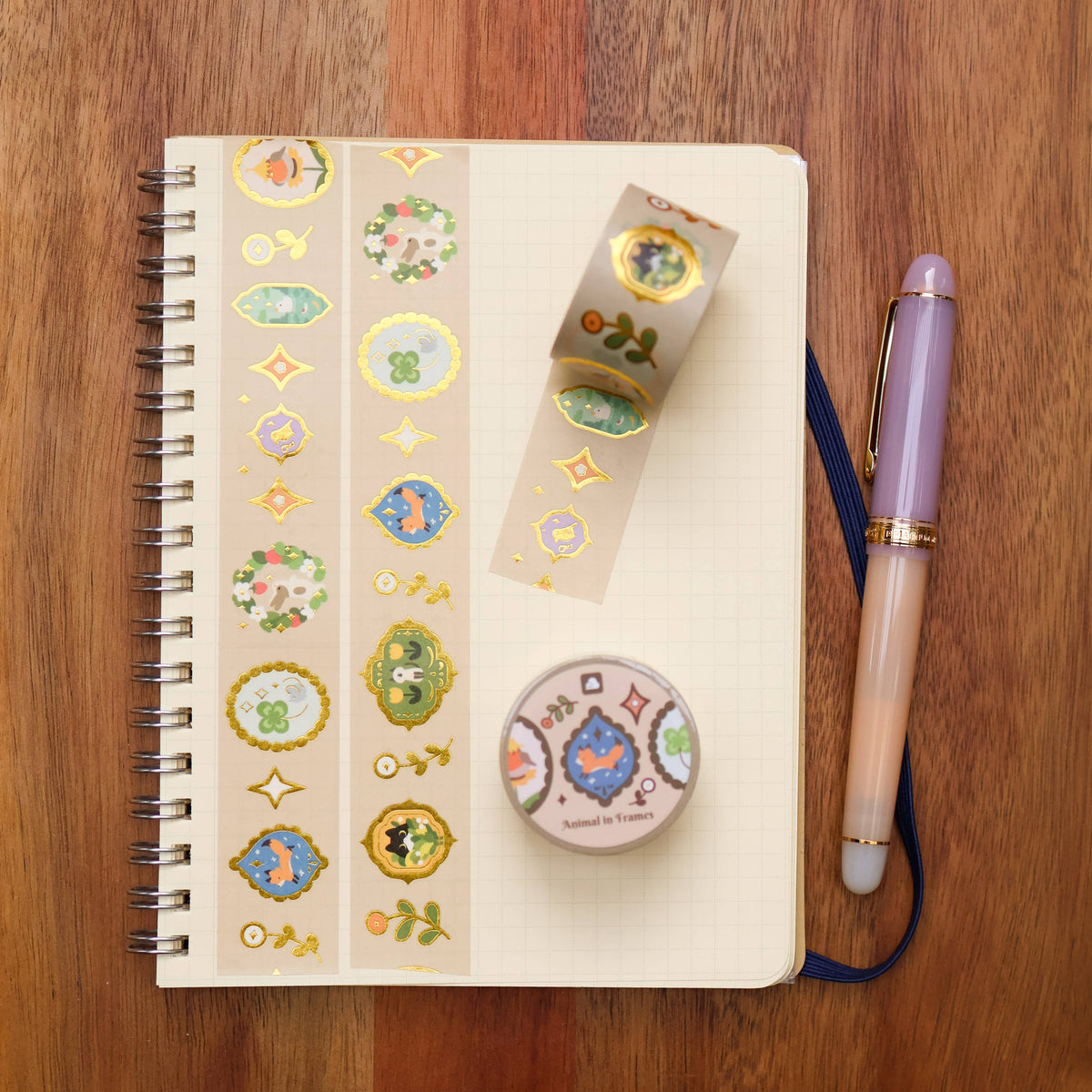 Animal in Frames Washi Tape by Thousand Skies