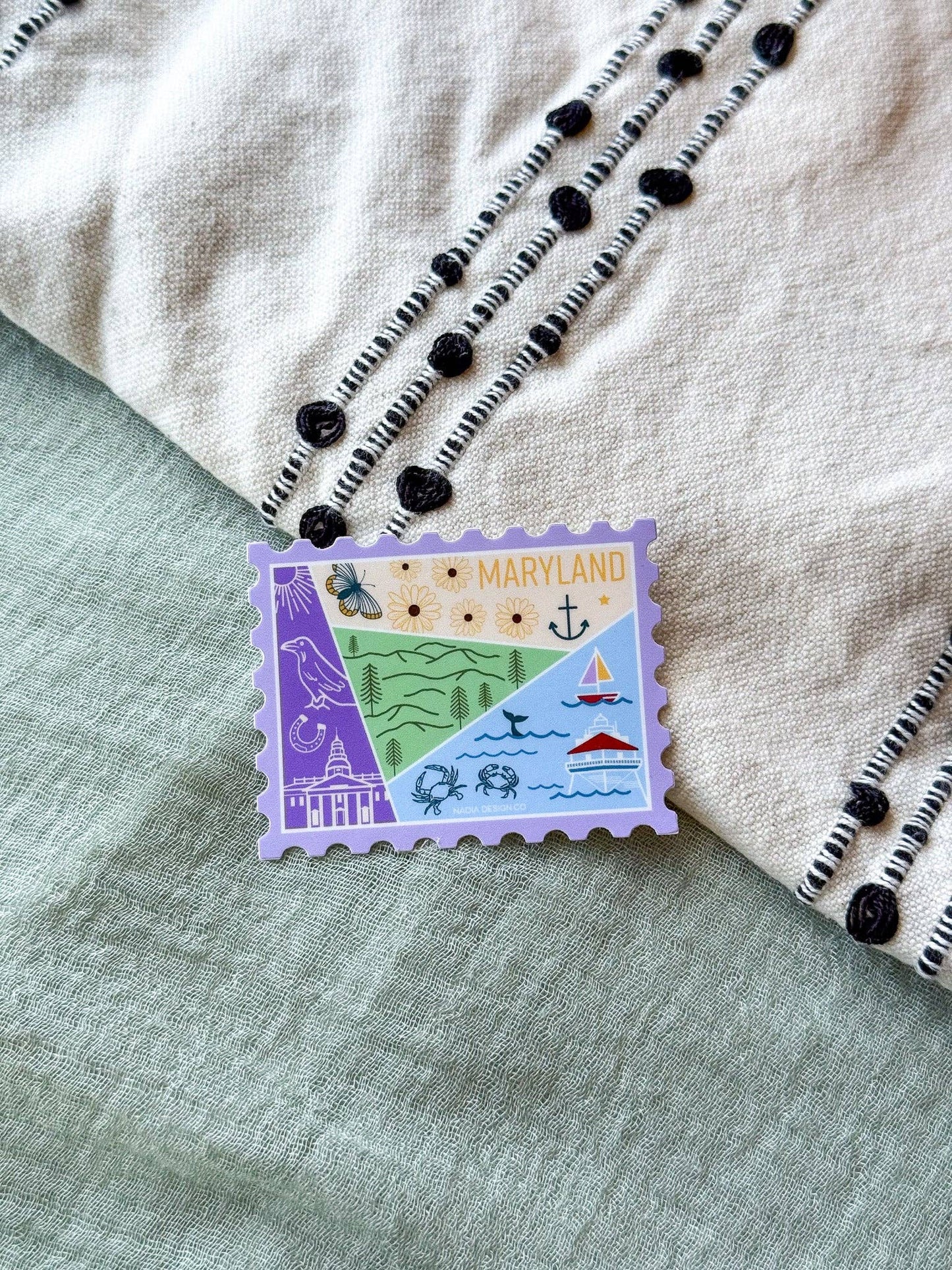 Maryland Stamp Sticker