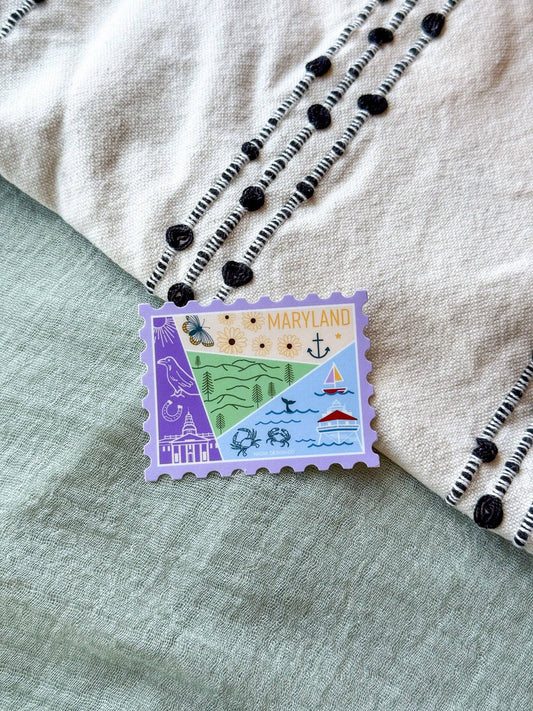 Maryland Stamp Sticker