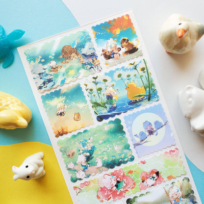 Adventures in Dreamland Sticker Sheet