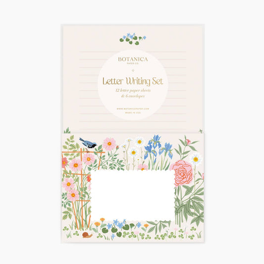 Garden Letter Writing Set