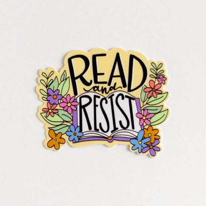Read and Resist Vinyl Decal Sticker