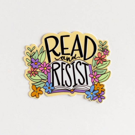 Read and Resist Vinyl Decal Sticker
