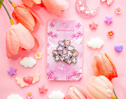 Sakura Enamel Pin