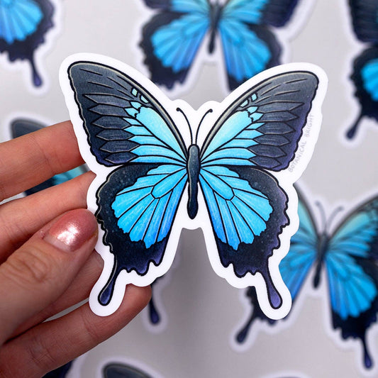 Ulysses Butterfly Vinyl Decal Sticker