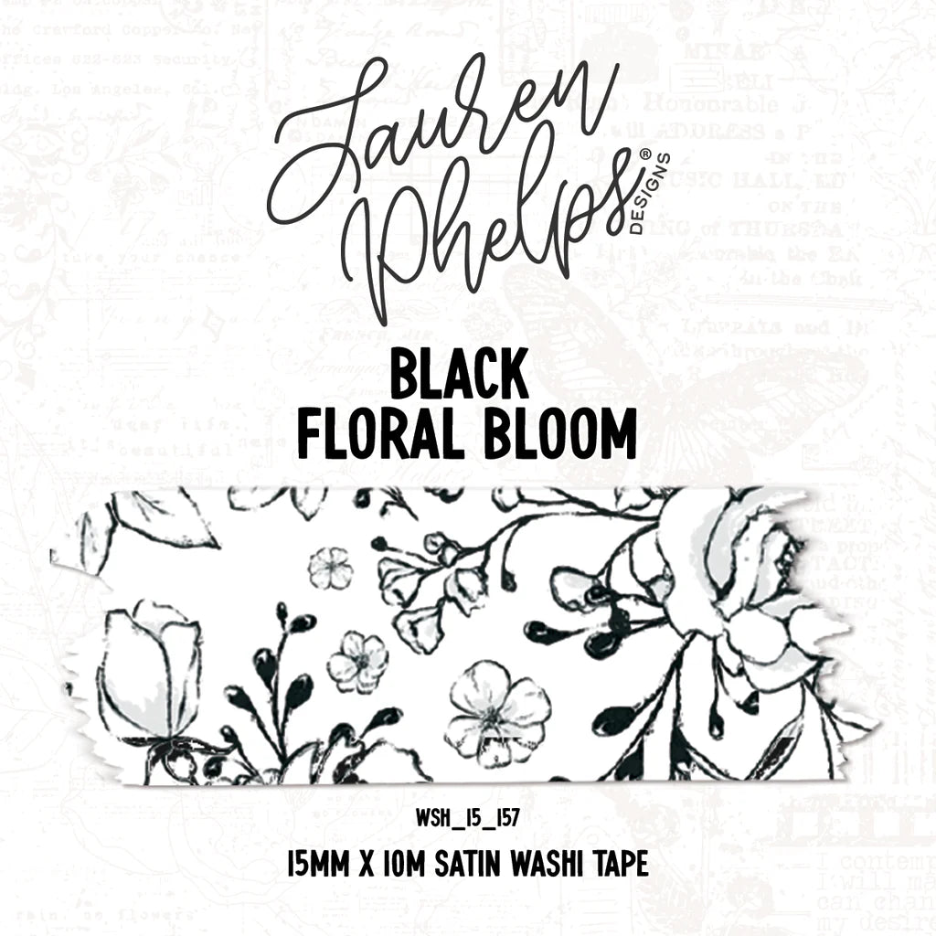 Floral Bloom Washi by Lauren Phelps Designs