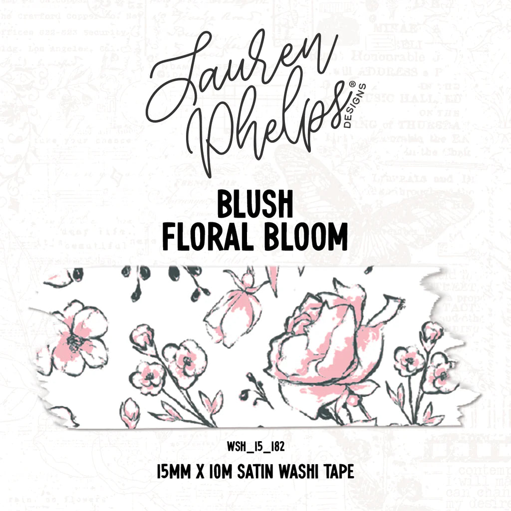 Floral Bloom Washi by Lauren Phelps Designs