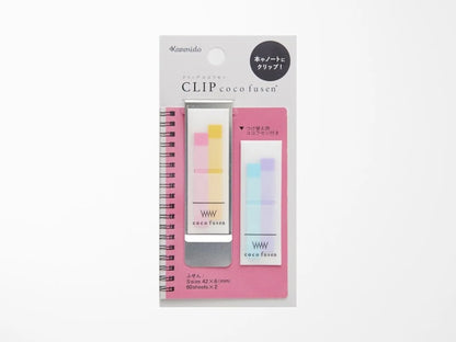 Coco Fusen Stainless Steel Clip Sticky Notes by KANMIDO