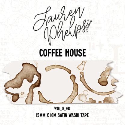 Coffee House Washi by Lauren Phelps Design