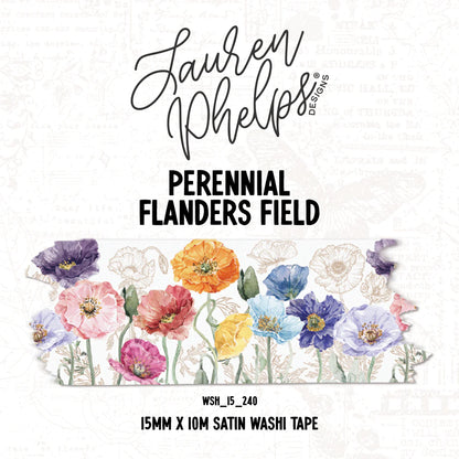 Flanders Field  Washi by Lauren Phelps Design