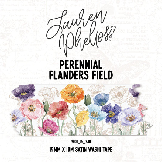 Flanders Field  Washi by Lauren Phelps Design