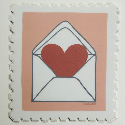 Heart Envelope sticker