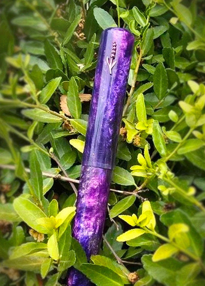 Lavender Nocturne Fountain Pen by Stationery Universe x Hinze Pens
