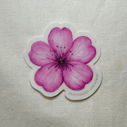 First Blossom Clear Vinyl Decal Stickers