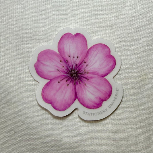 First Blossom Clear Vinyl Decal Stickers