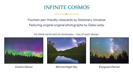 Infinite Cosmos - Set of 6 Cards and Envelopes