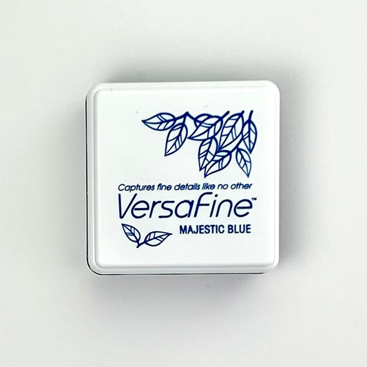 Tsukineko Versafine pigment mini ink pad, majestic blue