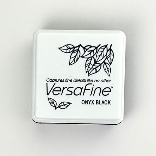 Tsukineko Versafine pigment mini ink pad, onyx black