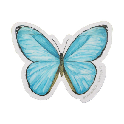 Aurora Morpho sticker, multiple colors