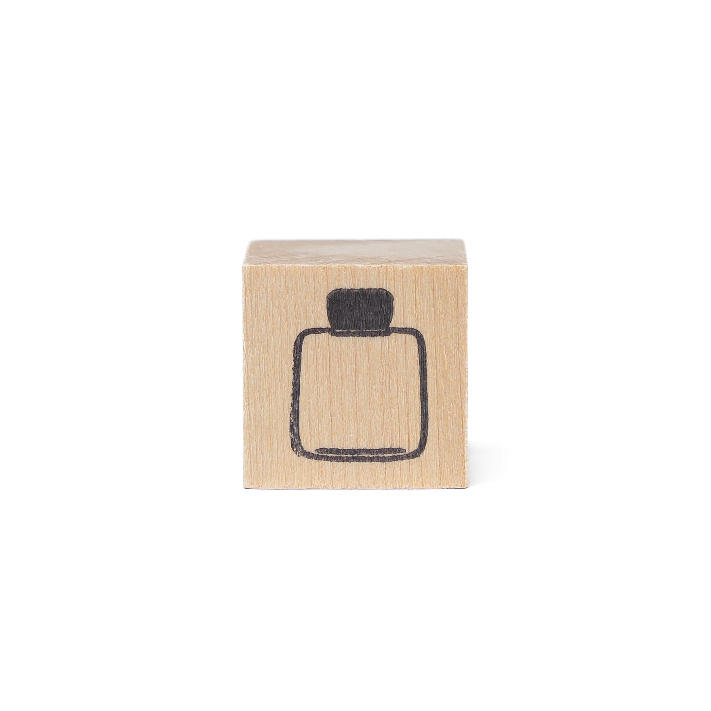 Mini ink bottle stamp, design #4