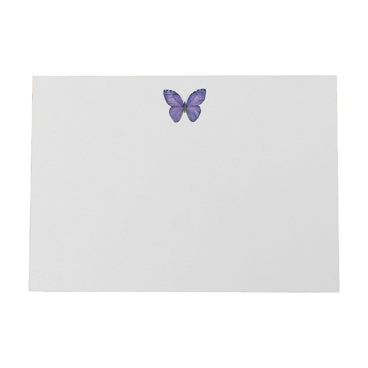 Morpho flat notecard