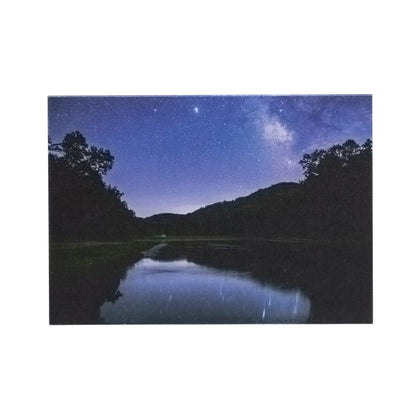 Mirrored Night Sky Notecard