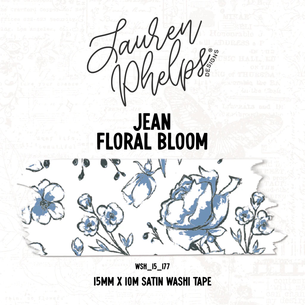 Floral Bloom Washi by Lauren Phelps Designs