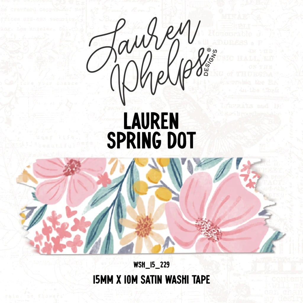 Lauren Spring Dot Washi by Lauren Phelps Design