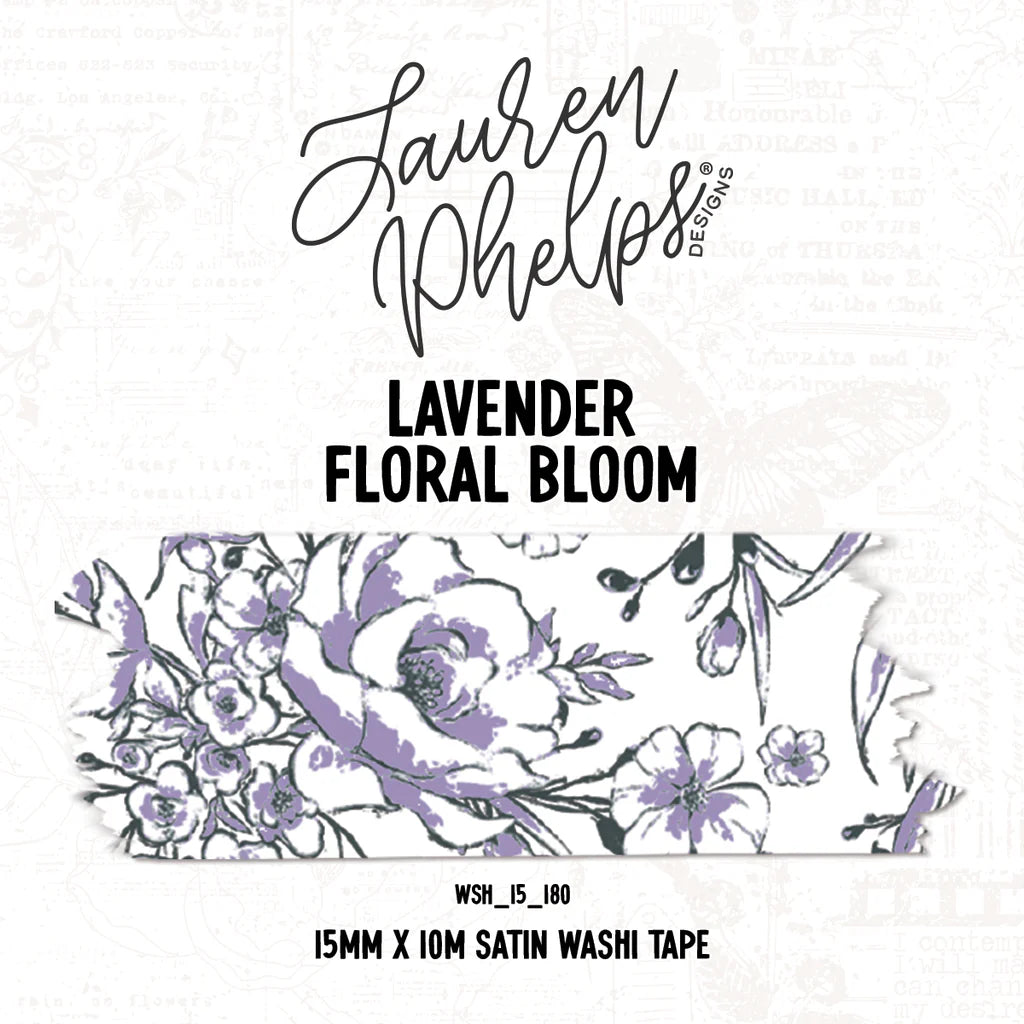 Floral Bloom Washi by Lauren Phelps Designs