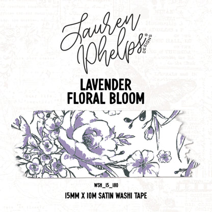 Floral Bloom Washi by Lauren Phelps Designs
