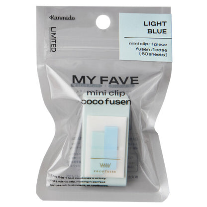 Coco Fusen Colorful Clip Sticky Notes by KANMIDO