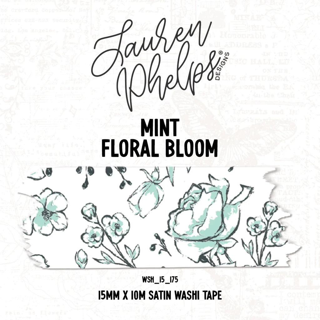 Floral Bloom Washi by Lauren Phelps Designs