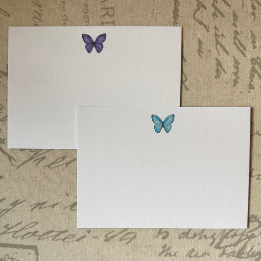Morpho flat notecard