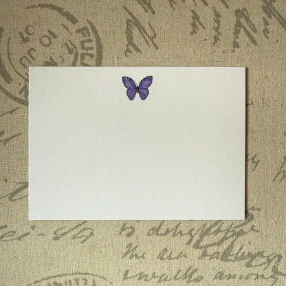 Morpho flat notecard