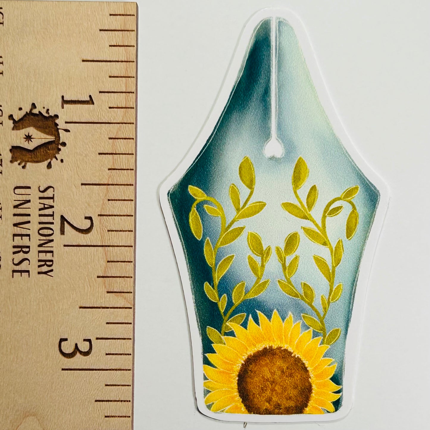 Sunflower Fountain Pen Nib Sticker