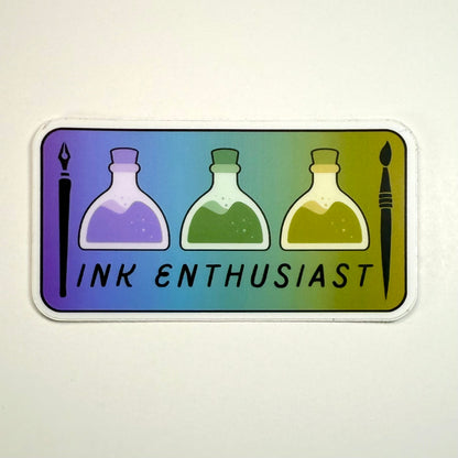 Ink Enthusiast sticker